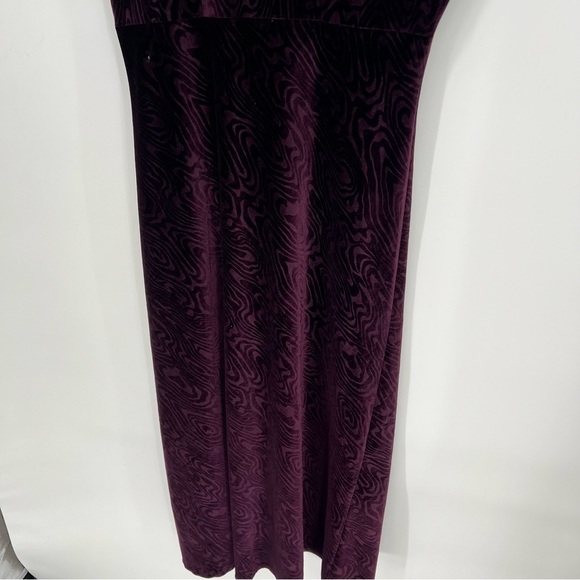 BCBG MaxAzria Velvet midi Maxi A Line Y2K‎ Dress - Picture 4 of 14